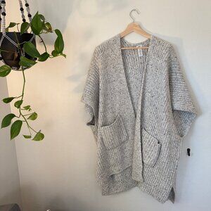 Aerie Cozy Open-Front Knit Cardigan Vest